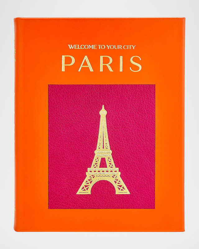"Trope Paris" Leather-Bound Book, Edited by Sam Landers & Michelle Fitzgerald